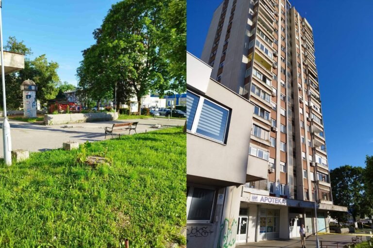 U Tuzli srušen dio zgrade