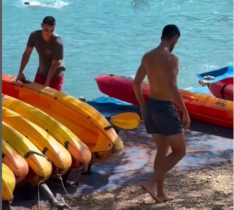 Novak Đoković odmara na Mljetu: Snimak s plaže nasmijao fanove