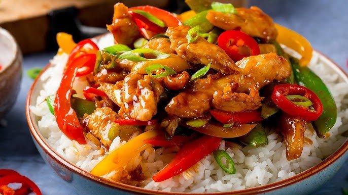 Brzo wok jelo s piletinom i povrćem gotovo za 20 minuta