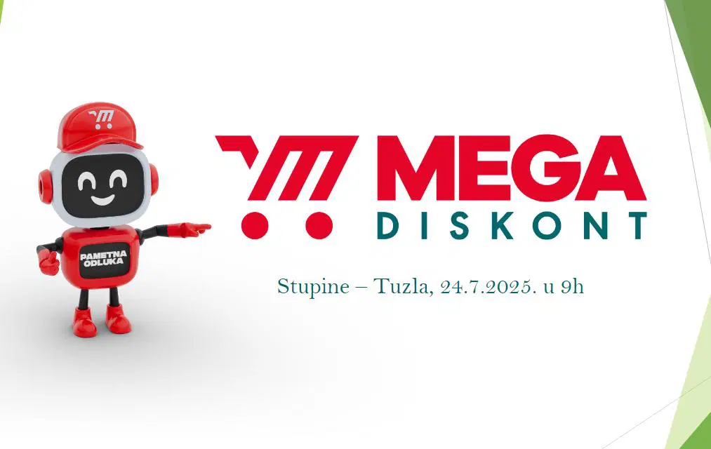 Otvaranje Mega diskonta na Stupinama uz poklone, degustacije i program za cijelu porodicu