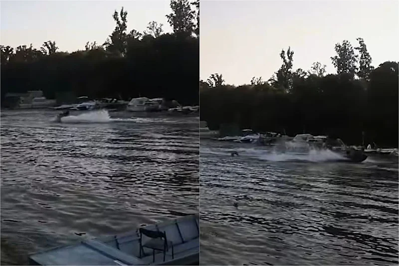 Skuter udario djecu na rijeci Tamiš tokom treninga veslanja