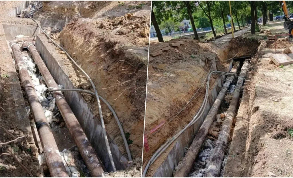 U toku radovi na rekonstrukciji vrelovoda u Tuzli: Modernizacija sistema grijanja/ Sanacija vrelovoda i toplifikacija u Tuzli