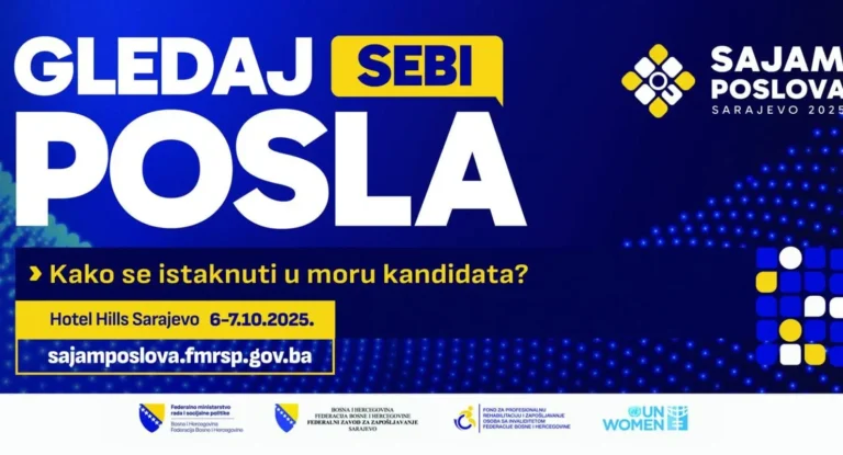 Sajam poslova ‘Gledaj sebi posla’ u Sarajevu: Prilika za zapošljavanje i razvoj karijere