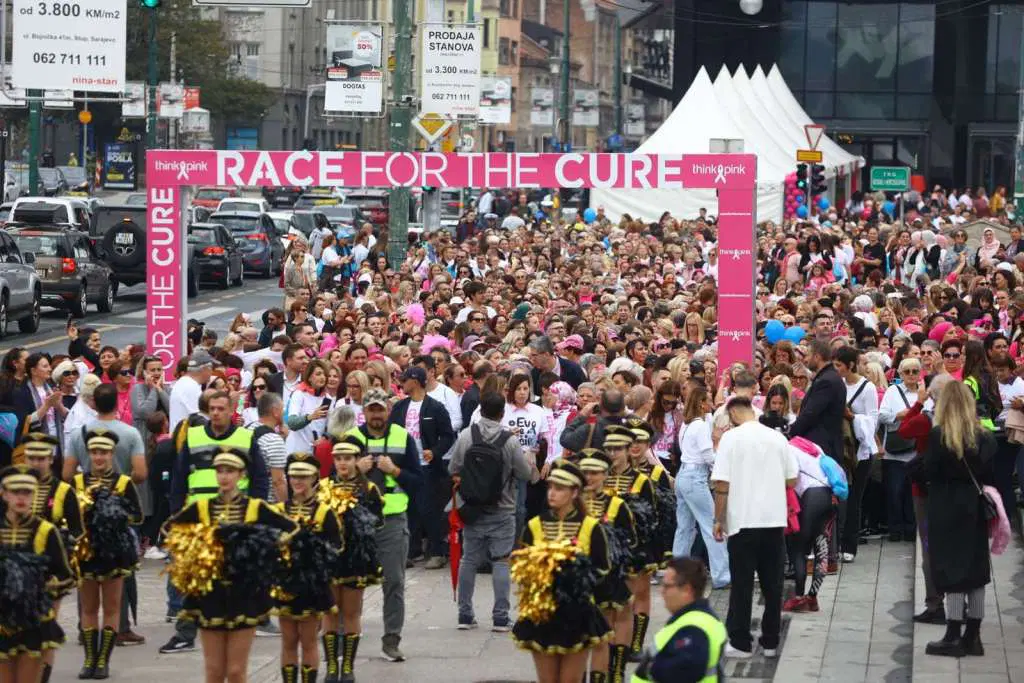 Sarajevo u znaku solidarnosti: Održana 18. Trka Race for the Cure