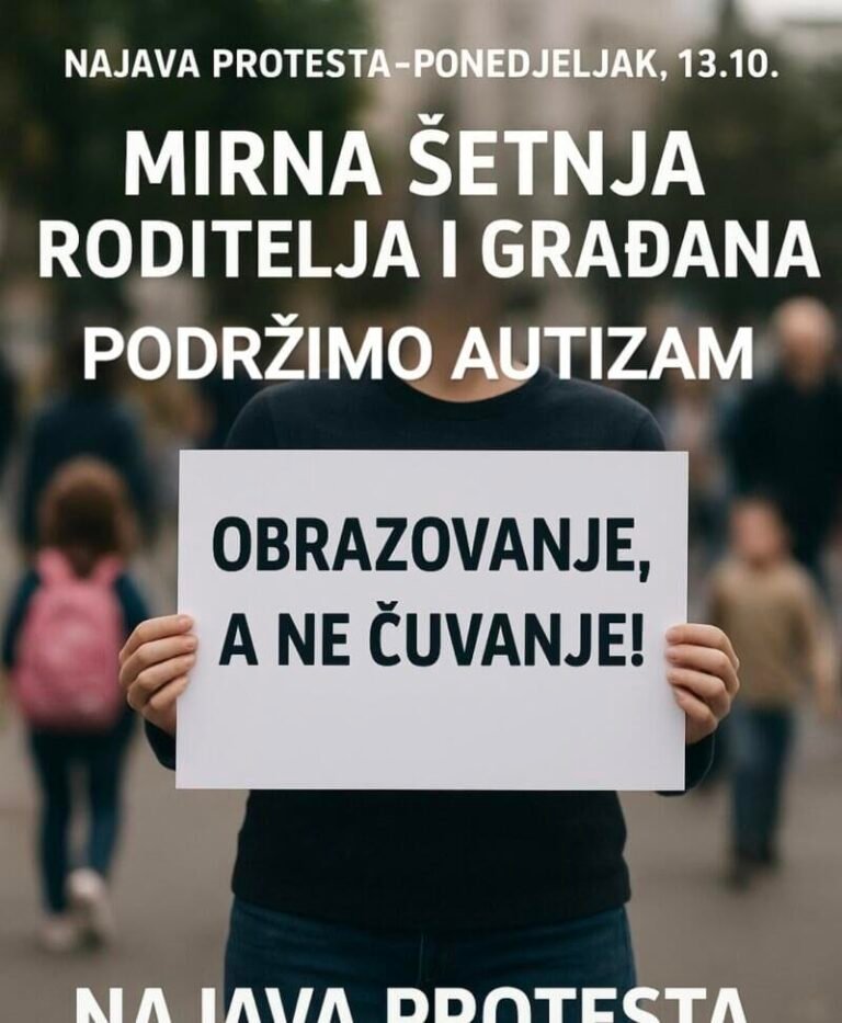 Roditelji djece s poteškoćama najavili protest u Tuzli