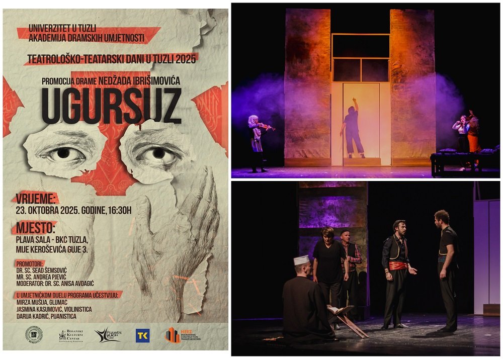 Večeras premijera predstave “Ugursuz” Nedžada Ibrišimovića na sceni BKC-a Tuzla
