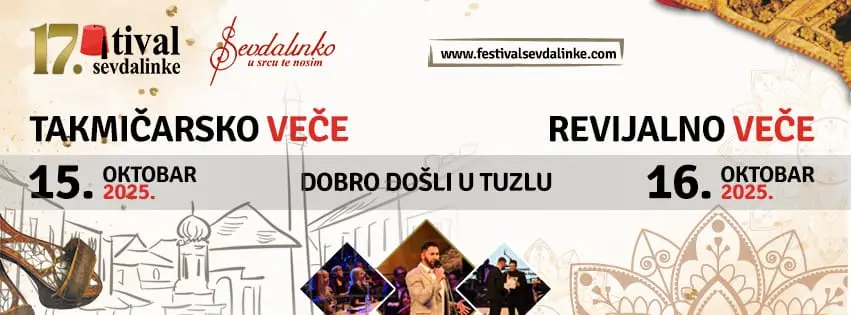 Tuzla domaćin 17. Festivala Sevdalinke “Sevdalinko u srcu te nosim”
