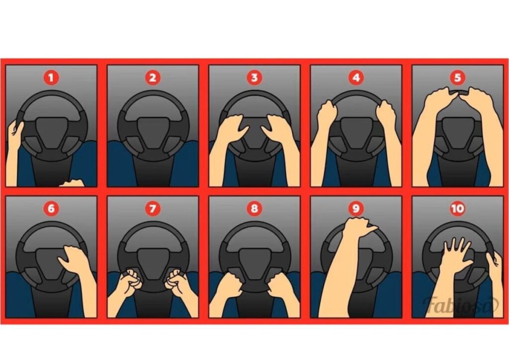 Položaj ruku na volanu otkriva vaš karakter: Jeste li lider, avanturista ili paničar?