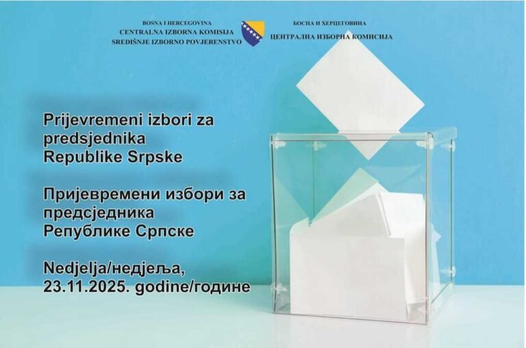 Evo gdje Tuzlaci mogu glasati u odsustvu za RS predsjednika