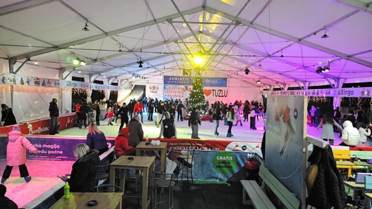 Tuzla otvorila klizalište na Panonici: Pogledajte cijene i sve što vas čeka ove zime