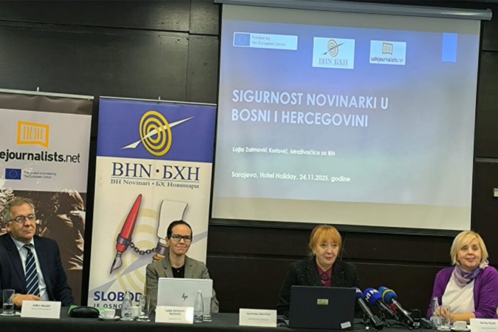 Istraživanje otkriva sve veću izloženost novinarki nasilju u BiH