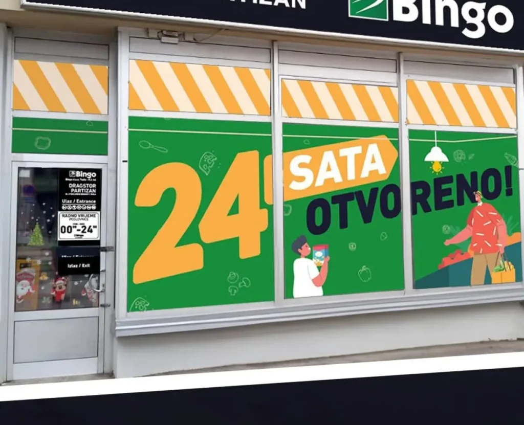 U Tuzli otvoren prvi Bingo dragstor koji radi 24 sata dnevno