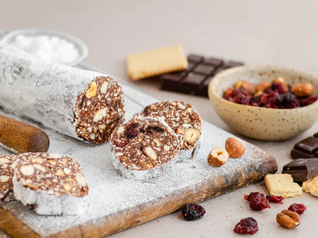 Brza čokoladna salama: desert koji se priprema bez pećnice