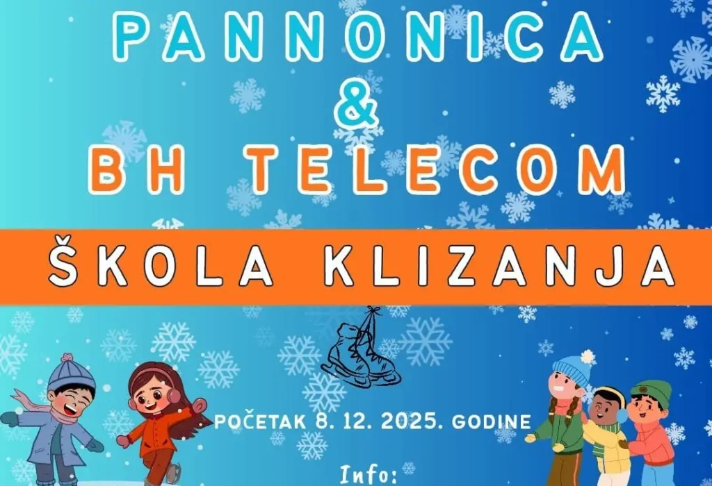 Na Panonici od danas počinje besplatna škola klizanja za najmlađe