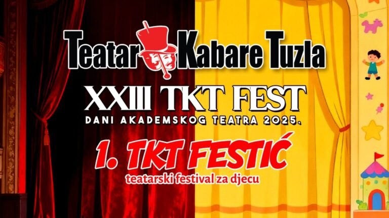 Tuzla spremna za 23. TKT Fest: Veliki pozorišni spektakl uz premijere