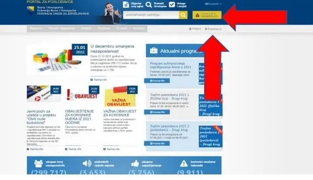 Registracija obavezna za učešće u mjerama zapošljavanja u FBiH