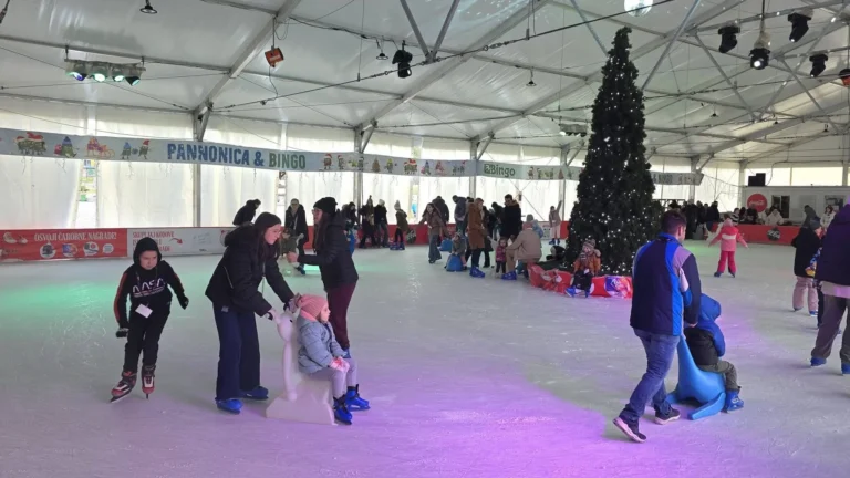 Zabavni program za djecu na klizalištu Panonika