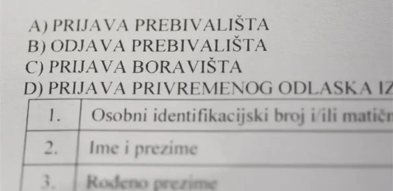 Promjena prebivališta u BiH: šta trebate znati prije odlaska u policiju