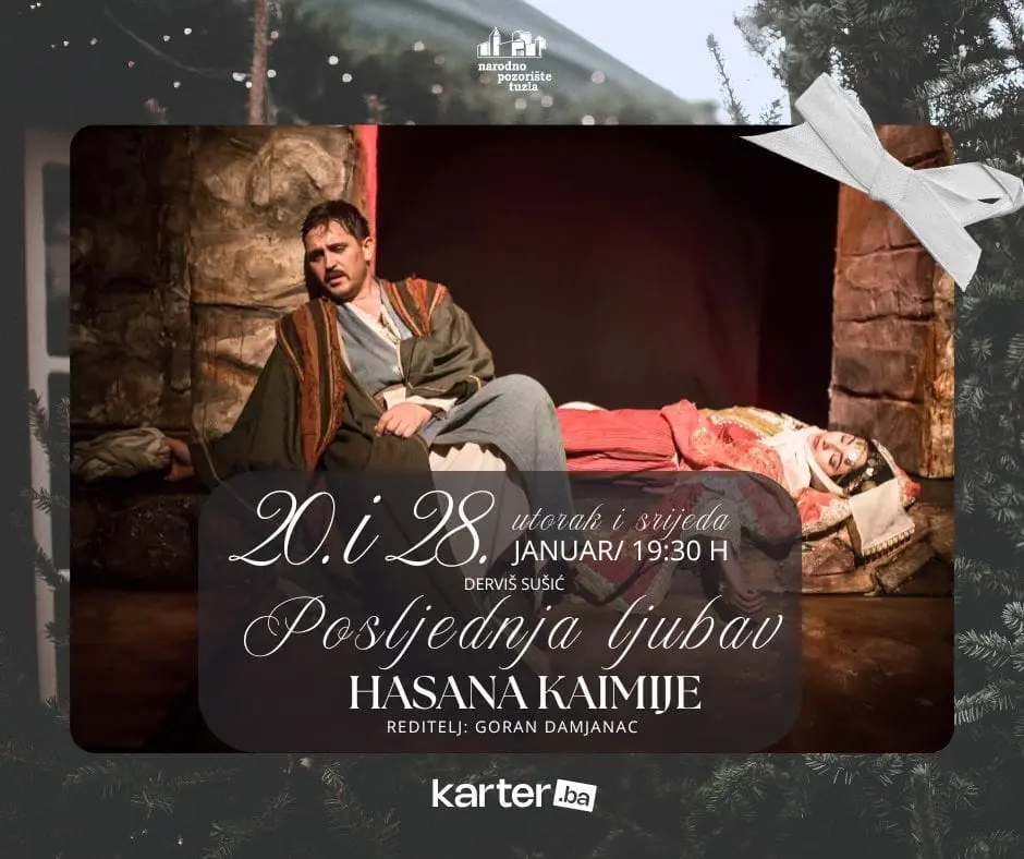 Predstava „Posljednja ljubav Hasana Kaimije“ stiže na scenu Narodnog pozorišta Tuzla