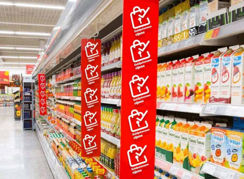 Produžene zaključane cijene osnovnih namirnica u Federaciji BiH