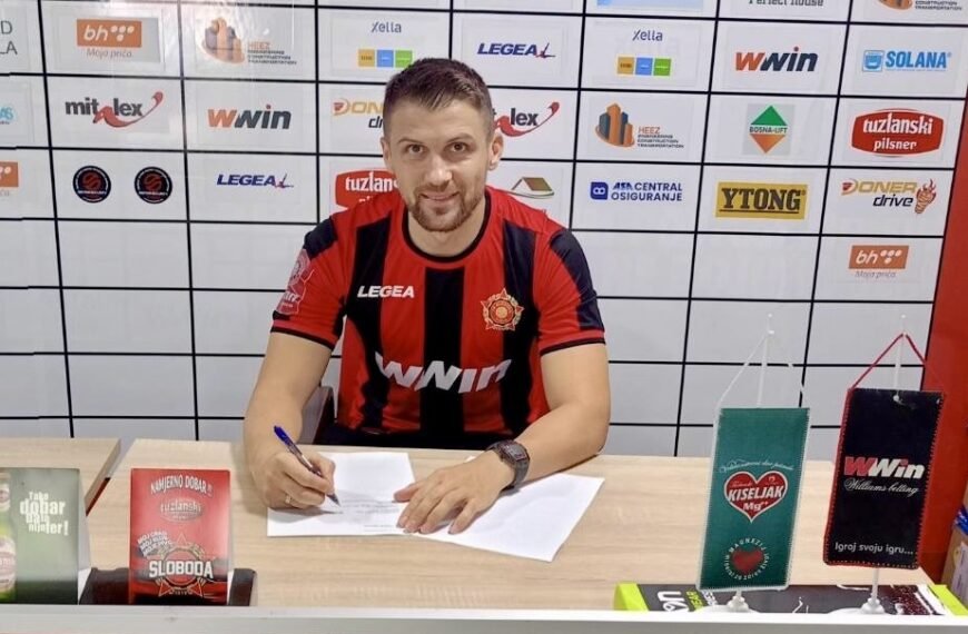 FK Sloboda Tuzla pojačava vezni red: Mirzad Mehanović stigao u klub