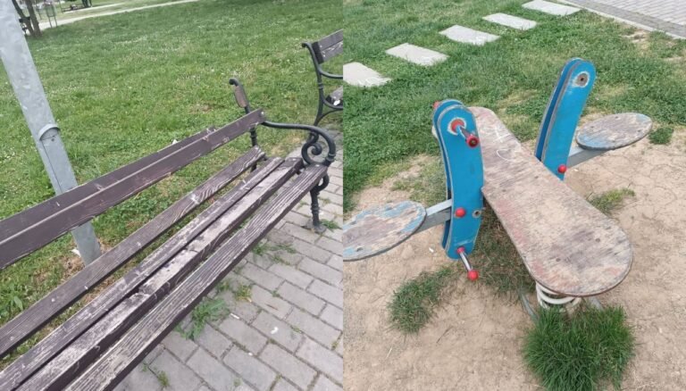 Vandalizam na dječijem igralištu u Tuzli: Oštećene sprave predstavljaju opasnost za djecu