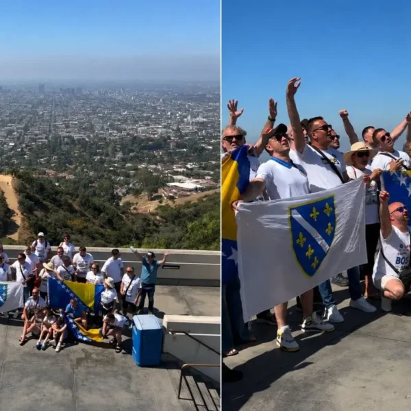 Bh. navijači osvojili Los Angeles: “Ljiljani” odjeknuli ispod Hollywooda