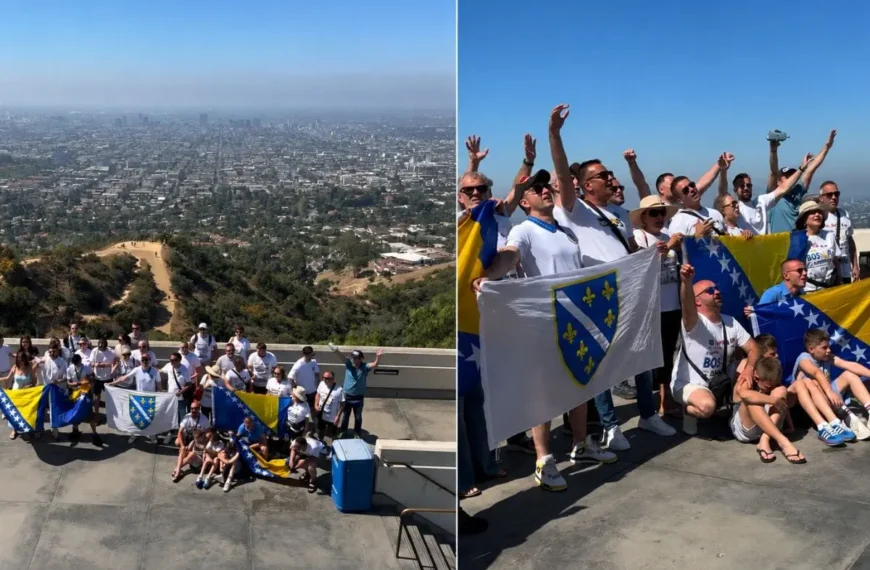 Bh. navijači osvojili Los Angeles: "Ljiljani" odjeknuli ispod Hollywooda