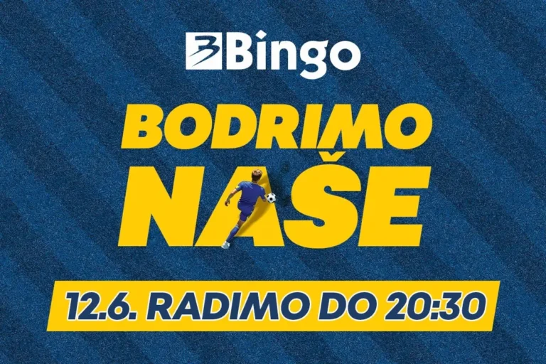 Bingo trgovine sutra rade kraće zbog utakmice Bosne i Hercegovine