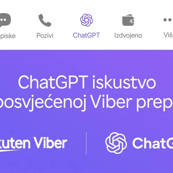 ChatGPT stiže na Viber: Korisnici u BiH dobili nove AI funkcije