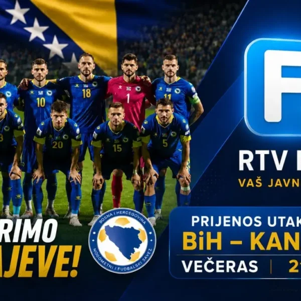 BiH protiv Kanade večeras na FTV-u: Osiguran direktan prijenos utakmice sa Svjetskog prvenstva