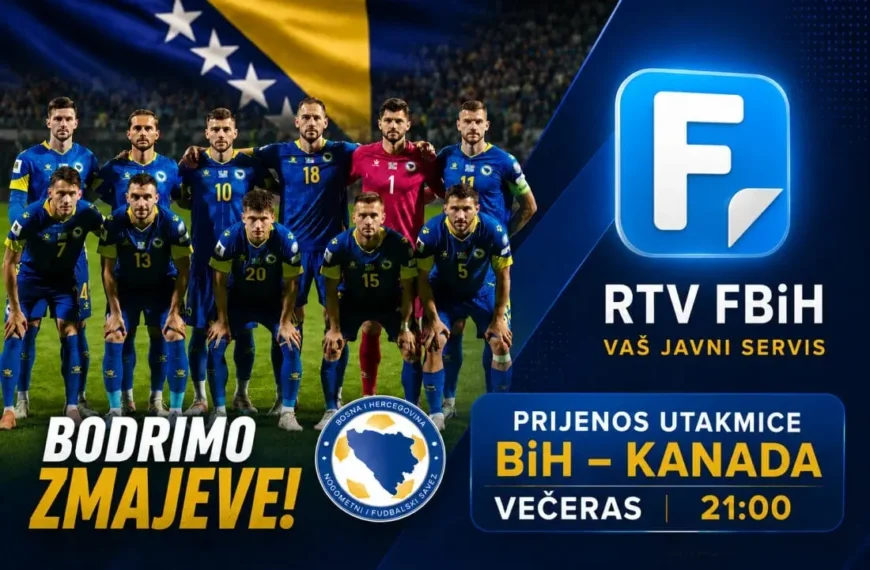 BiH protiv Kanade večeras na FTV-u: Osiguran direktan prijenos utakmice sa Svjetskog prvenstva