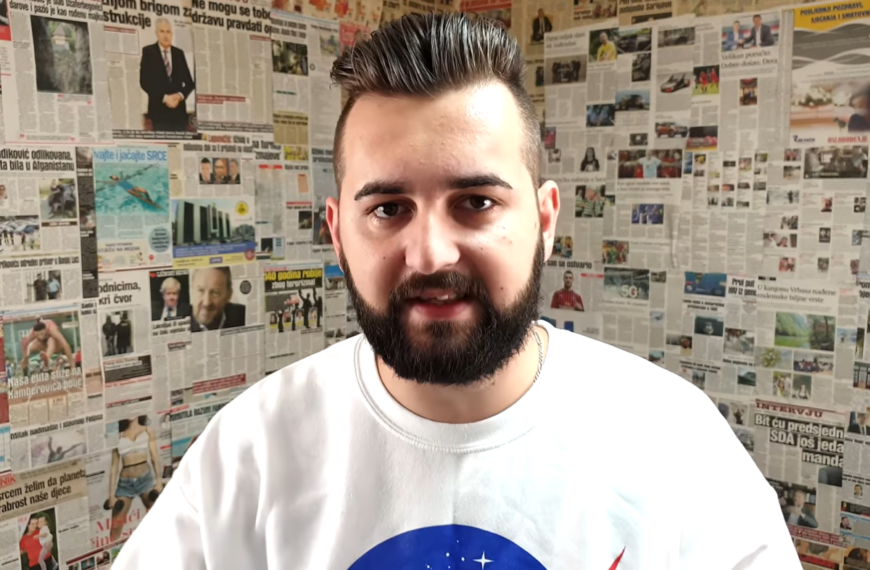 YouTuber Amir Hadžić u pritvoru zbog sumnje na prijetnje, uhođenje i psihičko nasilje