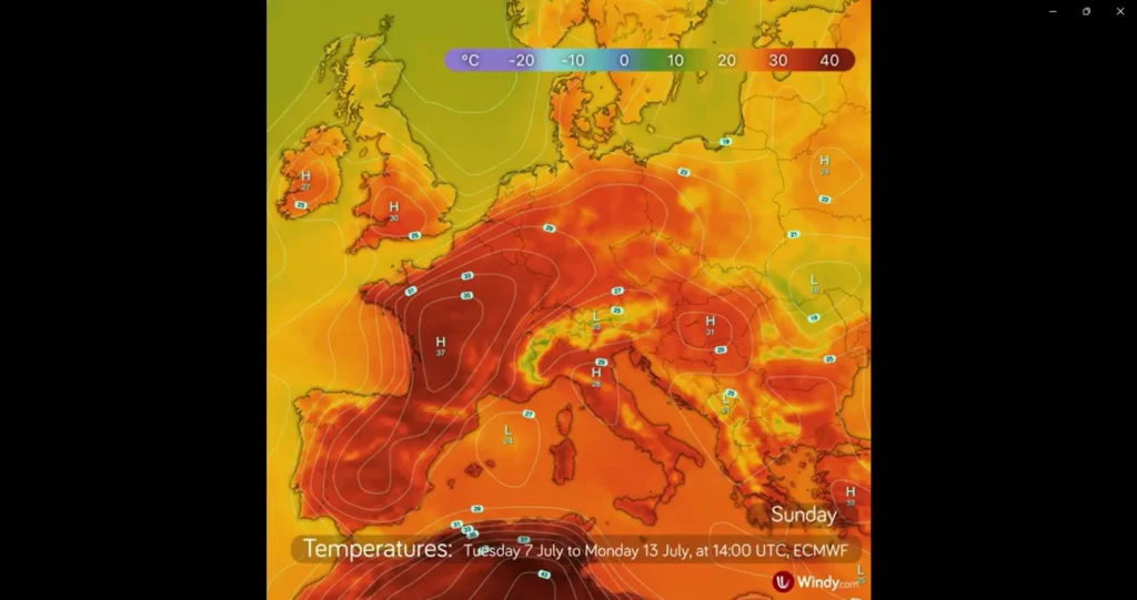 Novi toplotni val stiže na Balkan: Temperature bi mogle dostići i 40 stepeni